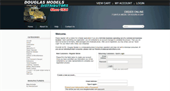 Desktop Screenshot of douglasmodels.com